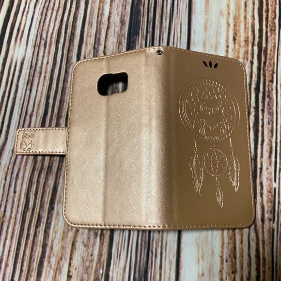 Galaxy S7 rose gold owl phone case - Picture 7 of 11